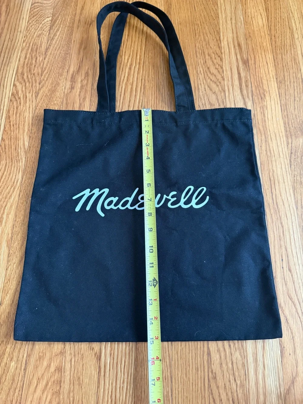 Madewell black everyday shopping tote bag